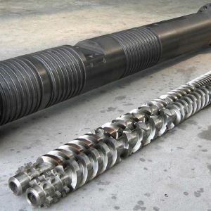 並列ツイン スクリュー バレル